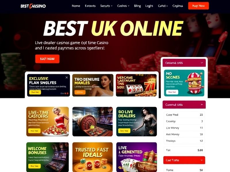 Discover the best casino in the UK for online gambling. Trusted reviews, expert tips, and insights into top real-money games, promotions, and licensed platforms.